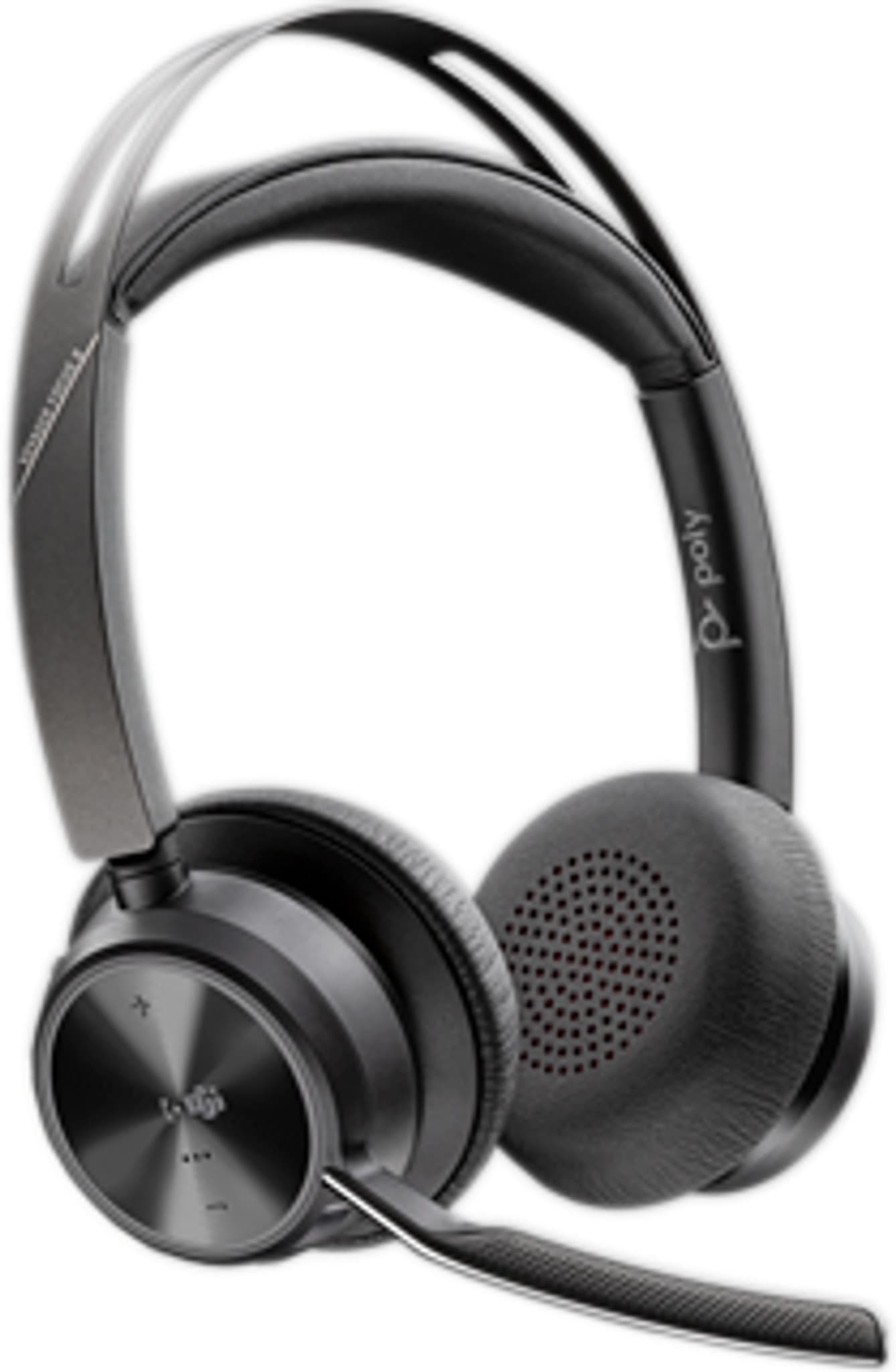 HP Poly Voyager Focus 2 Microsoft Teams Certified USB-C-C Headset +USB-C/A Adapter +Charging Stand — miniatura 7