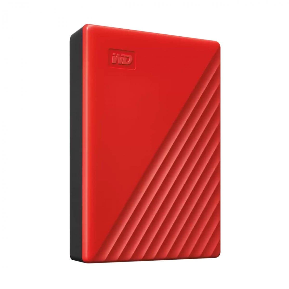 WD My Passport WDBR9S0060BRD - Disco rígido - encriptado - 6 TB - externa (portátil) - USB 3.2 Gen 1 - 256-bits AES - vermelho — miniatura 3