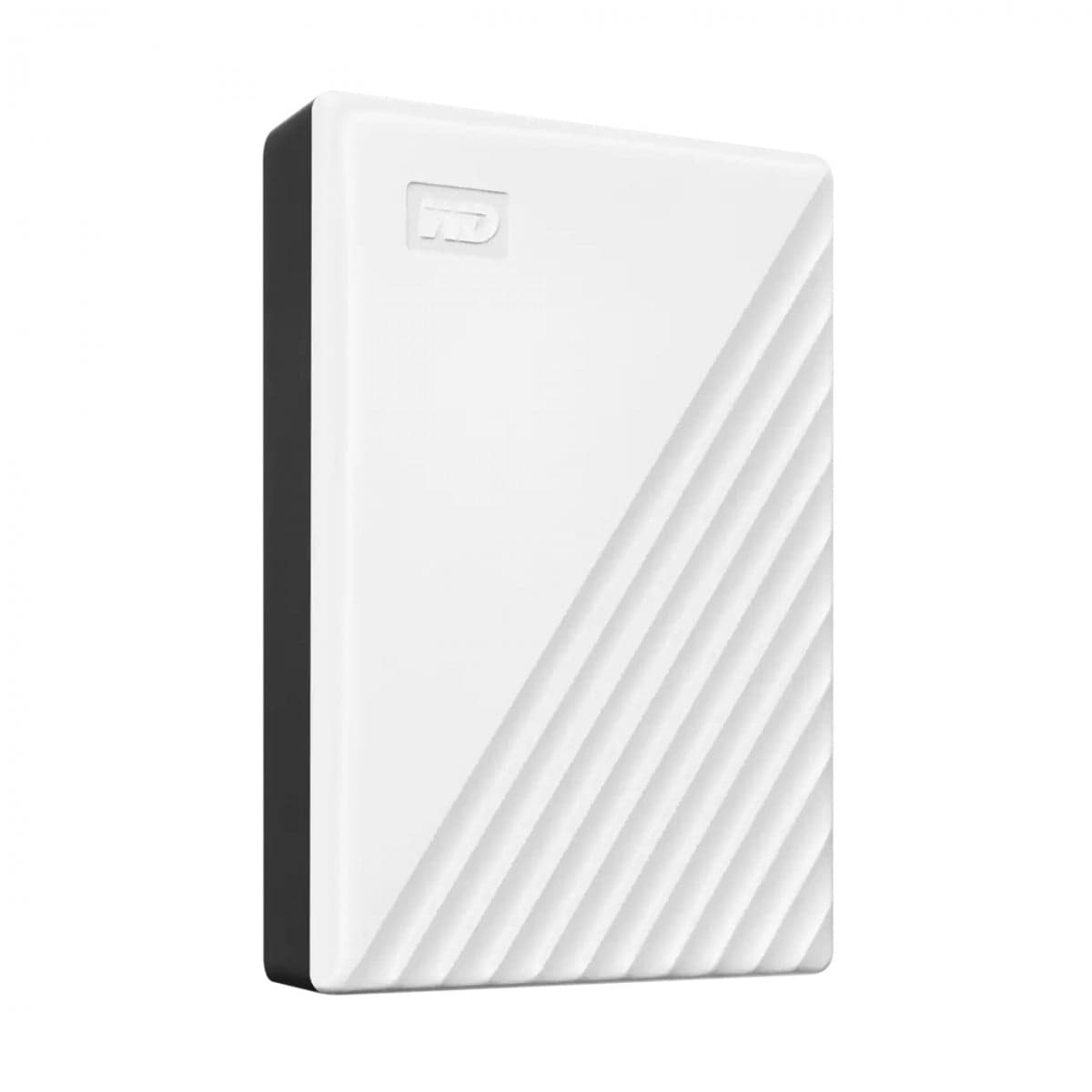 WD My Passport WDBR9S0060BWT - Disco rígido - encriptado - 6 TB - externa (portátil) - USB 3.2 Gen 1 - 256-bits AES - branco, miniatura 3