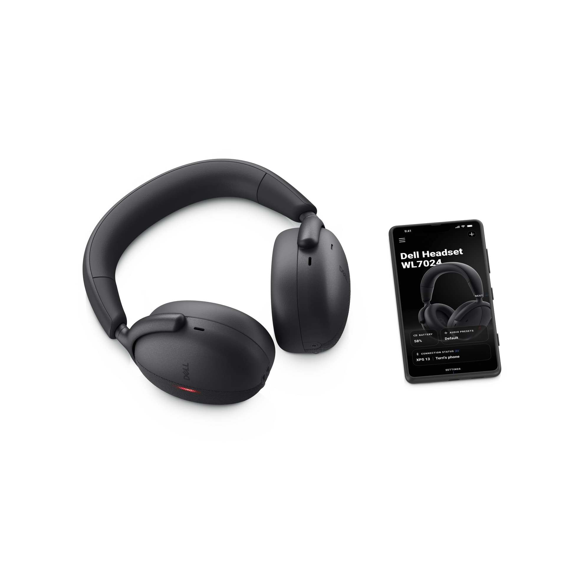 DELL Headset ANC sem fios Pro Premium — WL7024 — miniatura 11