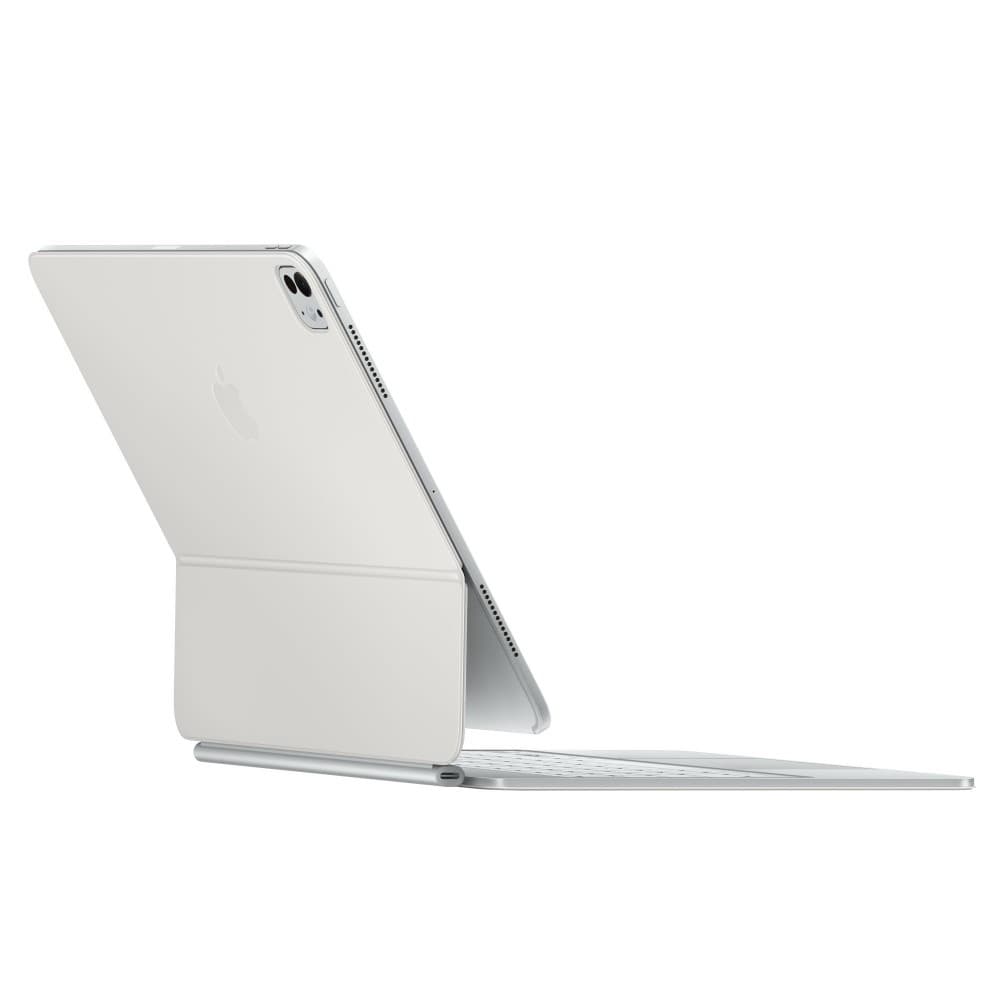 O Magic Keyboard para iPad Pro permite escrever de forma confortável: inclui um trackpad com novo design elegante e portátil: além de um descanso para o pulso em alumínio — miniatura 5