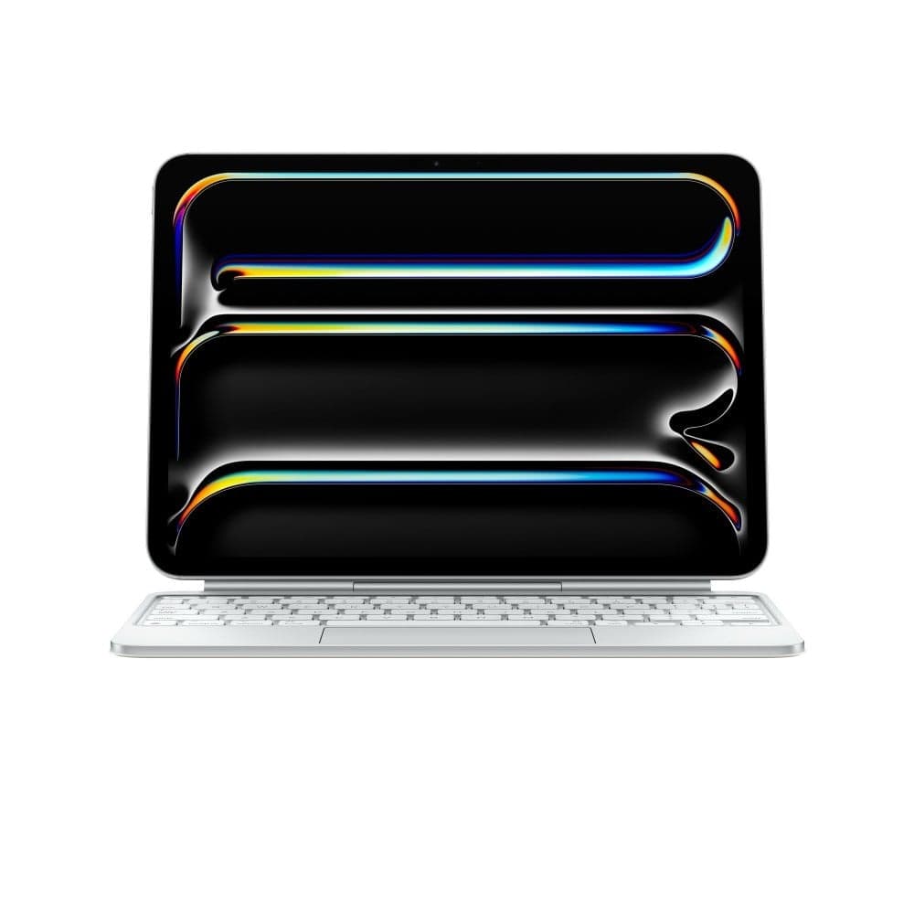 O Magic Keyboard para iPad Pro permite escrever de forma confortável: inclui um trackpad com novo design elegante e portátil: além de um descanso para o pulso em alumínio — miniatura 1