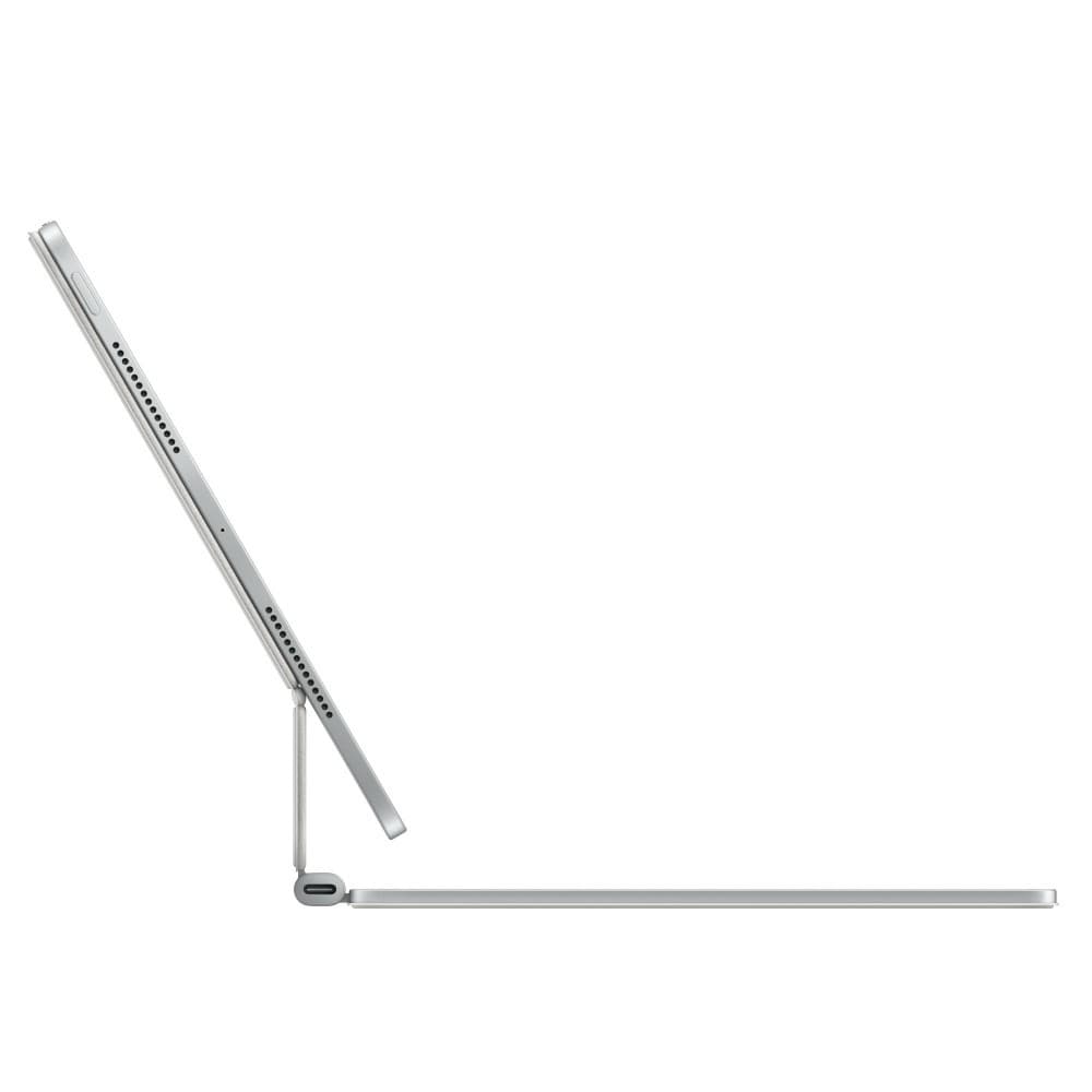 O Magic Keyboard para iPad Pro permite escrever de forma confortável: inclui um trackpad com novo design elegante e portátil: além de um descanso para o pulso em alumínio — miniatura 5