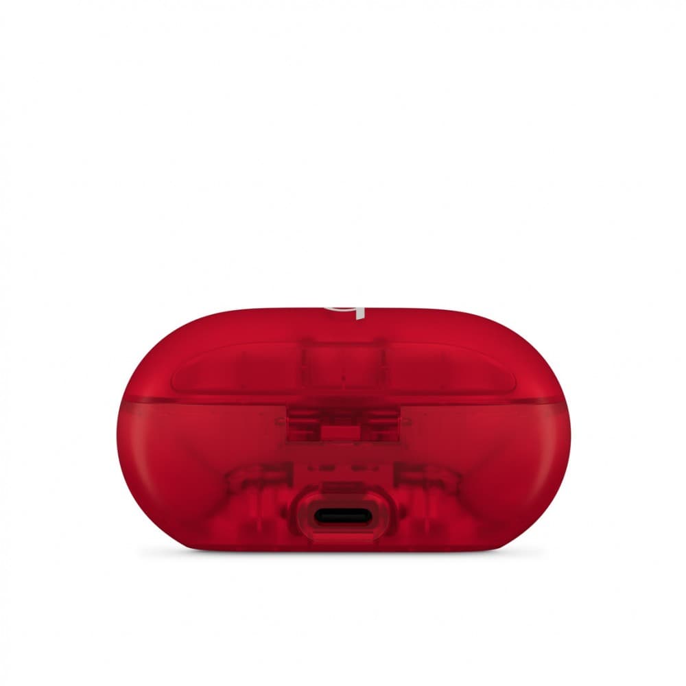 Beats Solo Buds - Auscultadores sem fios com microfonoe - intra-auricular - bluetooth - vermelho transparente — miniatura 3