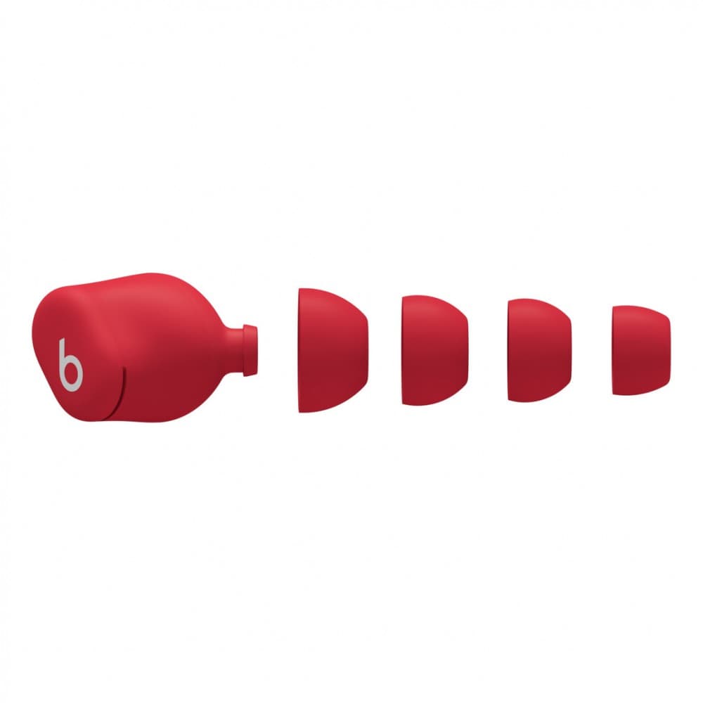 Beats Solo Buds - Auscultadores sem fios com microfonoe - intra-auricular - bluetooth - vermelho transparente — miniatura 4