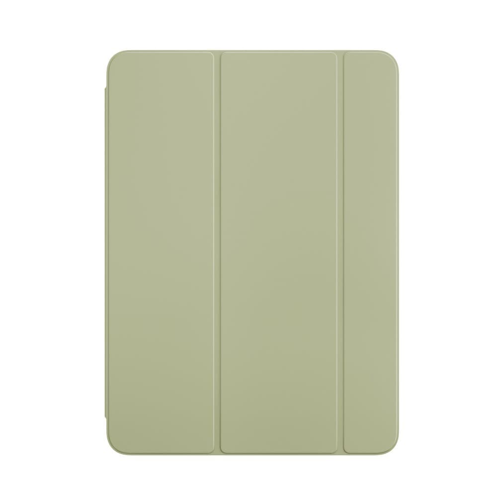 A Smart Folio para iPad Air (M2) pode ser ajustada em vários ângulos de utilização para ler, ver vídeos, escrever ou fazer chamadas FaceTime — miniatura 2