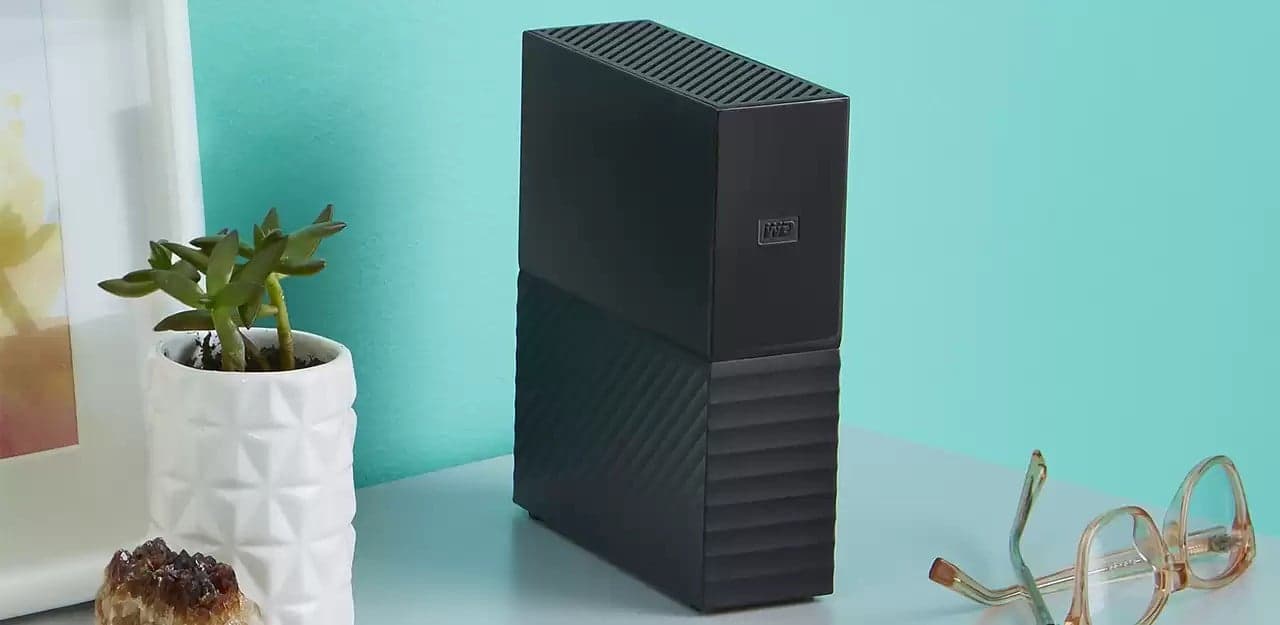 WD My Book WDBBGB0240HBK - Disco rígido - encriptado - 24 TB - externa (desktop) - USB 3.2 Gen 1 - 256-bits AES - preto — miniatura 6