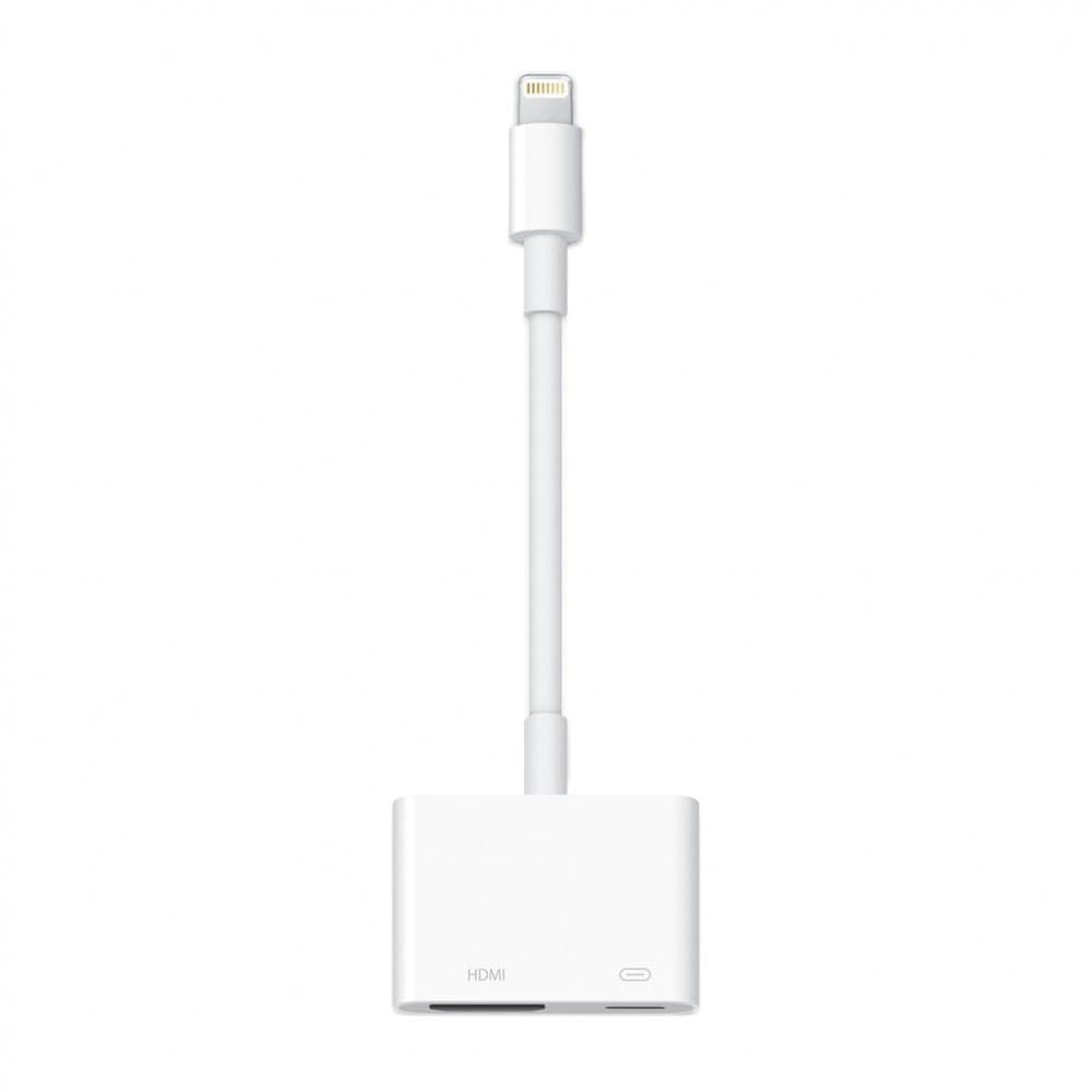 Use o Adaptador Lightning para AV digital com o iPhone, iPad ou iPod com conetor Lightning — miniatura 1