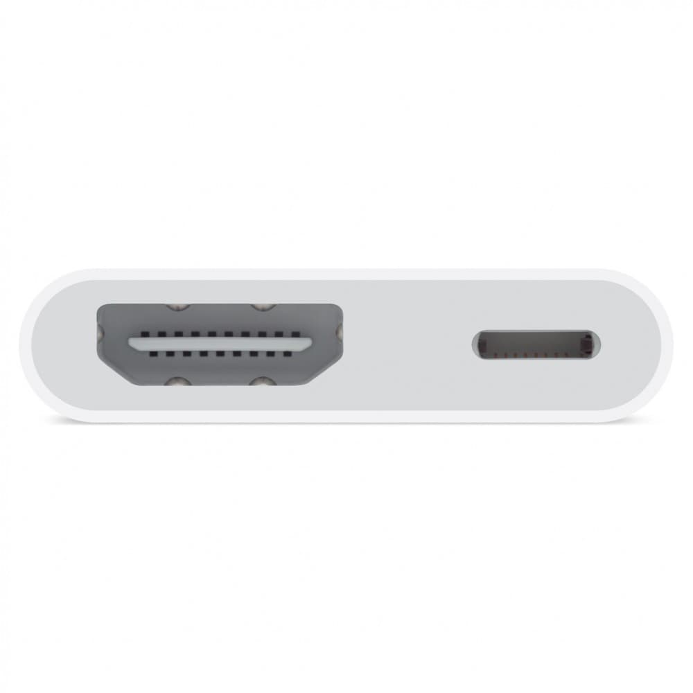 Use o Adaptador Lightning para AV digital com o iPhone, iPad ou iPod com conetor Lightning — miniatura 2