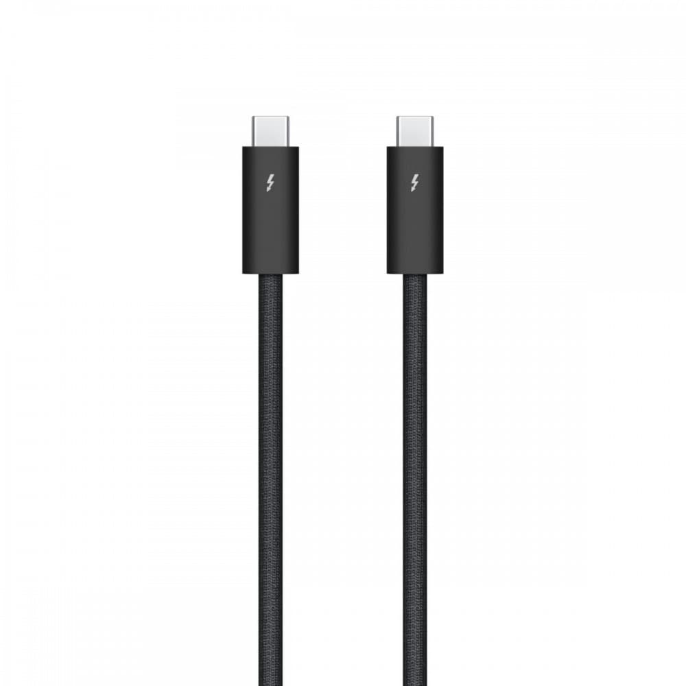 Apple Thunderbolt 4 Pro - Cabo Thunderbolt - USB-C (M) para USB-C (M) - USB 3.2 / USB4 / Thunderbolt 3 / Thunderbolt 4 / DisplayPort - 3 m - ativo, Suporte para ligação em cadeia - preto — miniatura 2