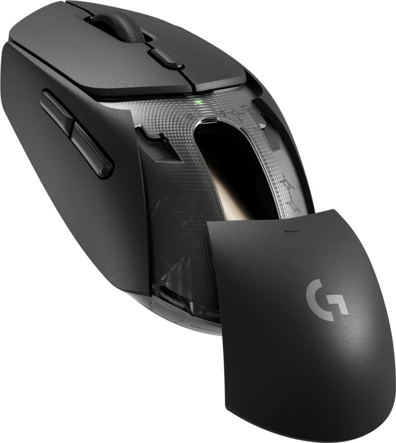 Logitech G G309 - Rato - gaming - óptico - 6 botões - sem fios - 2.4 GHz, Bluetooth - recetor USB Logitech LIGHTSPEED - preto — miniatura 4