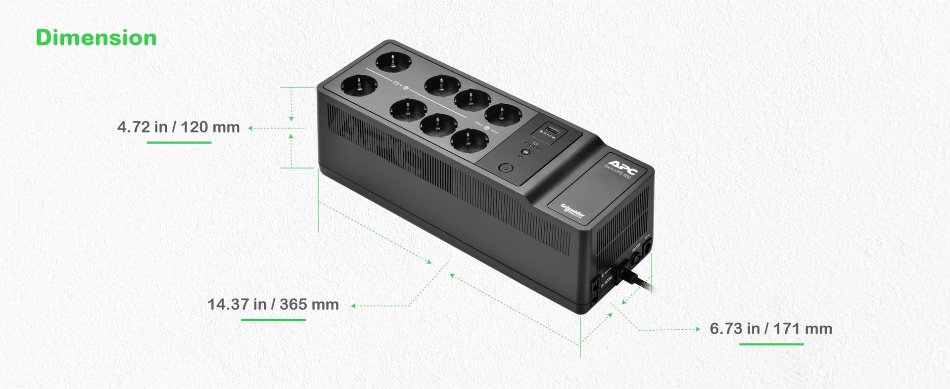 APC BE500G2-GR — miniatura 14