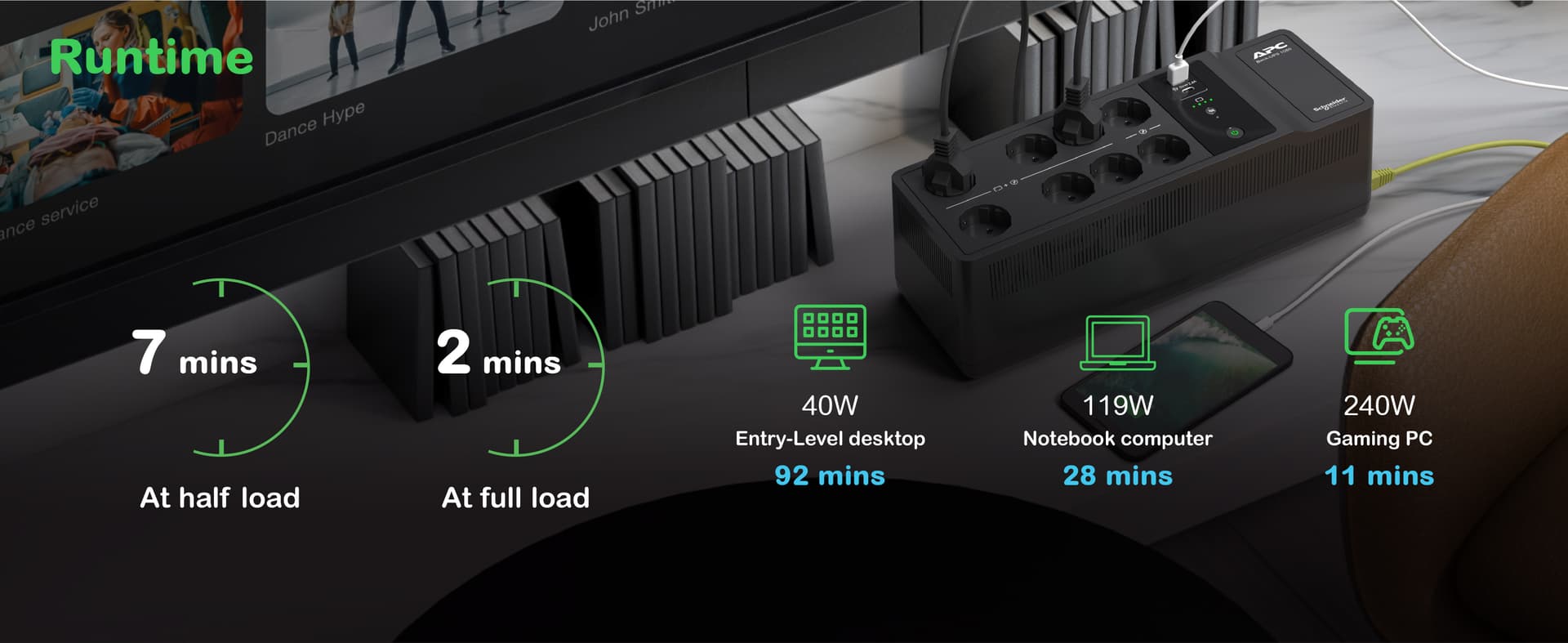 APC BE1050G2-GR — miniatura 8