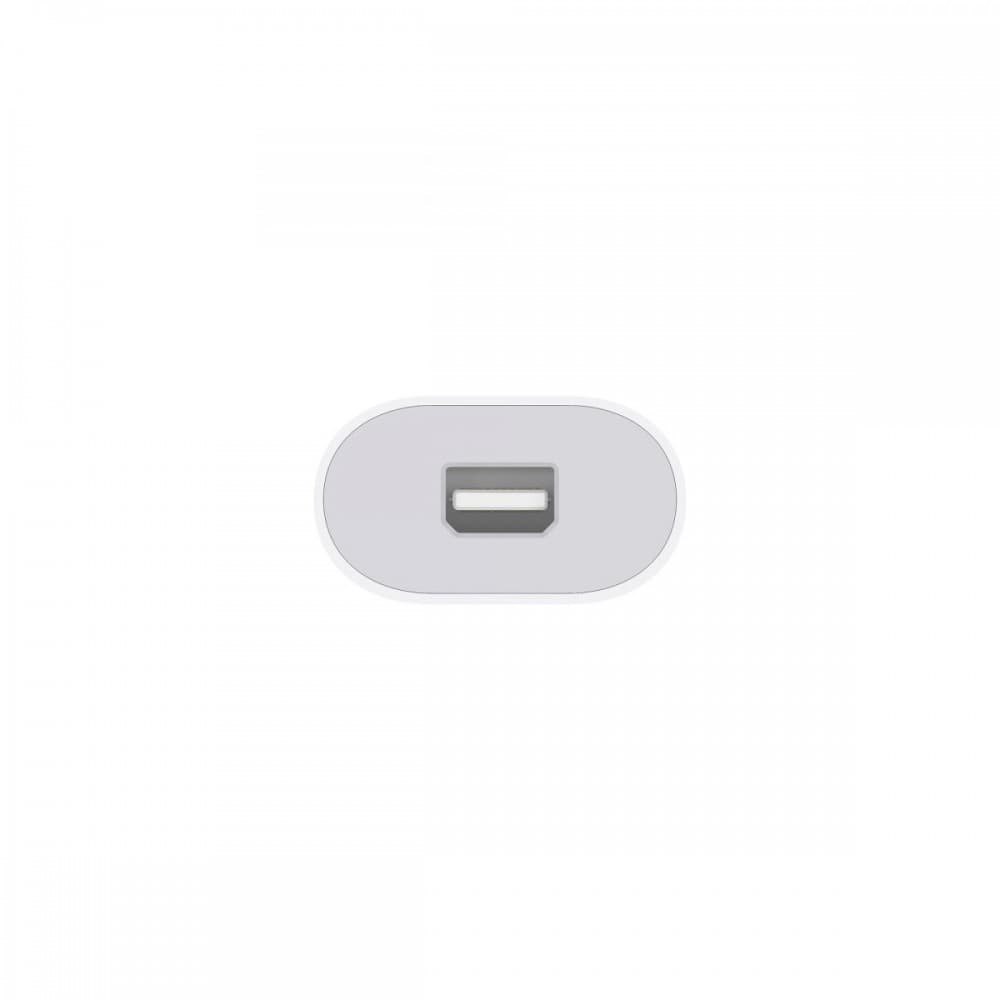 O Adaptador Thunderbolt 3 (USB‑C) para Thunderbolt 2 permite ligar dispositivos Thunderbolt e Thunderbolt 2, como discos rígidos externos e bases de ligação Thunderbolt, a qualquer uma das portas Thunderbolt 3 (USB‑C)/USB 4 do Mac — miniatura 3