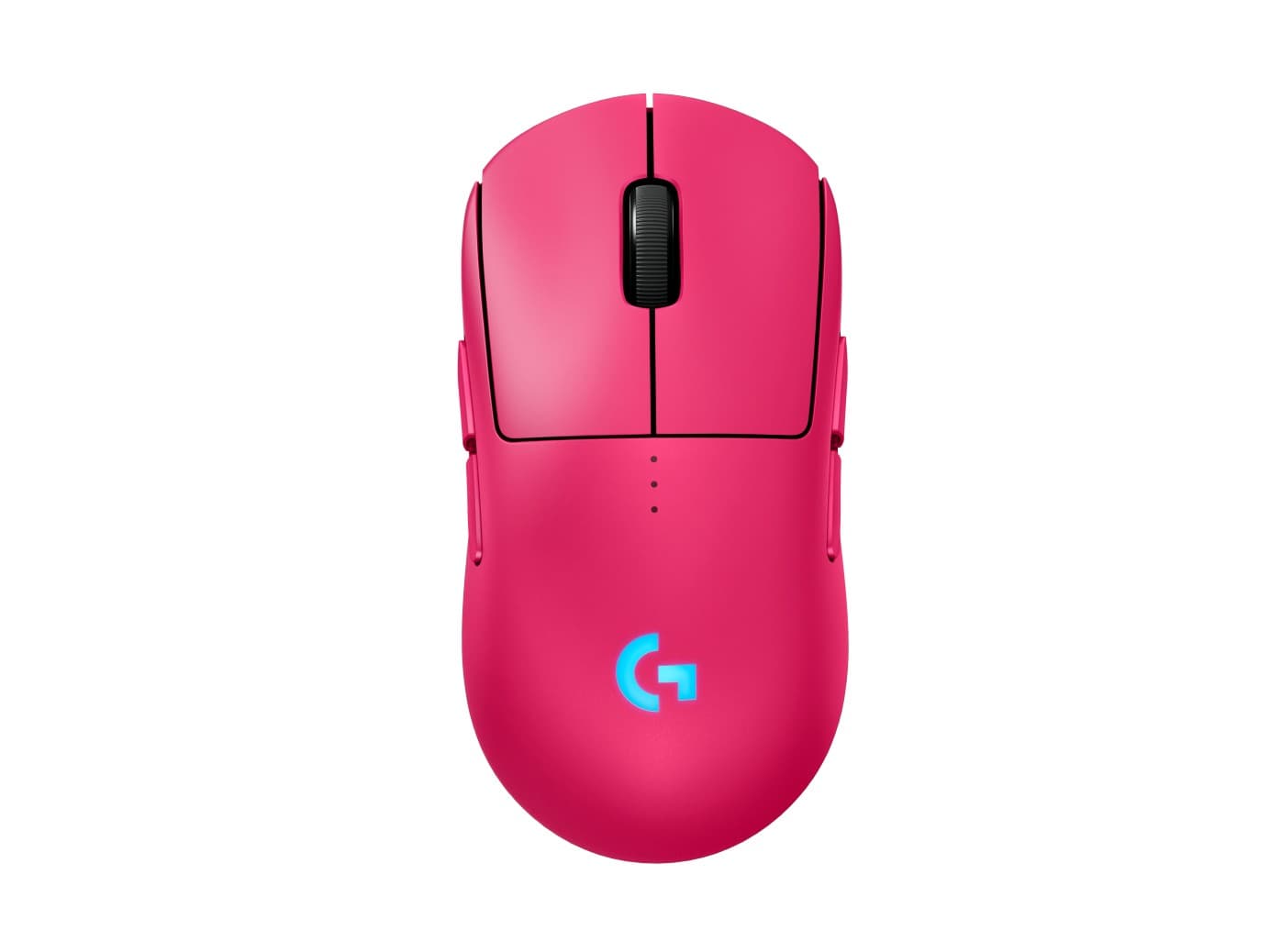 Logitech G PRO 2 - Rato - gaming - destros e canhotos - óptico - 8 botões - sem fios, com cabo - 2.4 GHz, USB - recetor USB Logitech LIGHTSPEED - rosa — miniatura 1