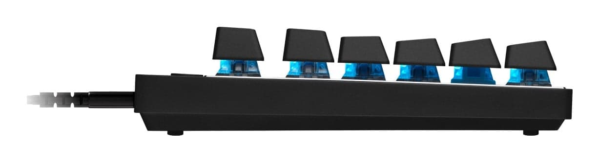 Logitech G PRO X RAPID - Teclado - TKL - luz traseira - USB - QWERTY - Padrão internacional americano - interruptor: Linear - preto — miniatura 5