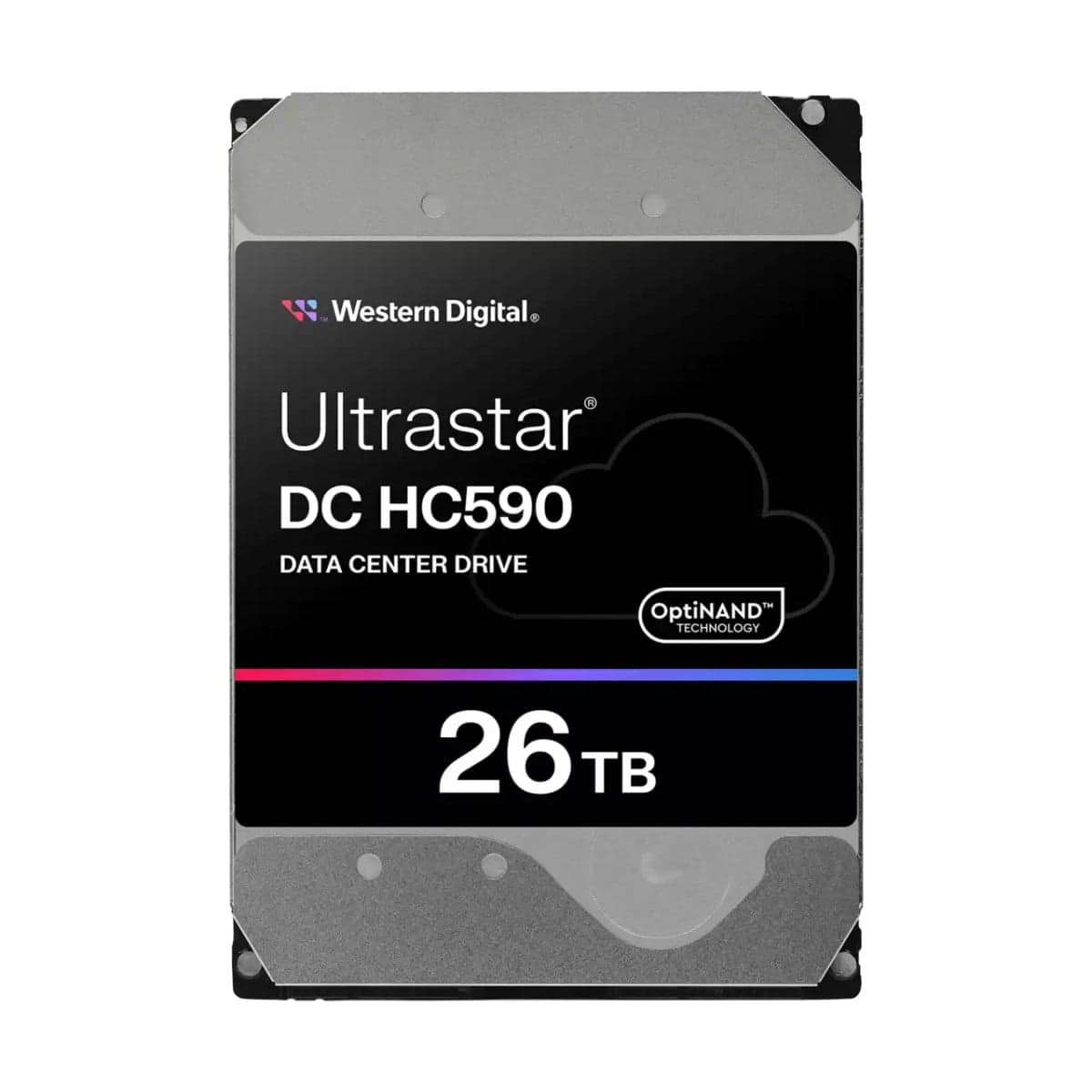 WD Ultrastar DC HC590 - Disco rígido - Centro de Dados - encriptado - 26 TB - interna - 3.5" - SAS 12Gb/s - 7200 rpm - buffer: 512 MB - Self-Encrypting Drive (SED) — miniatura 2