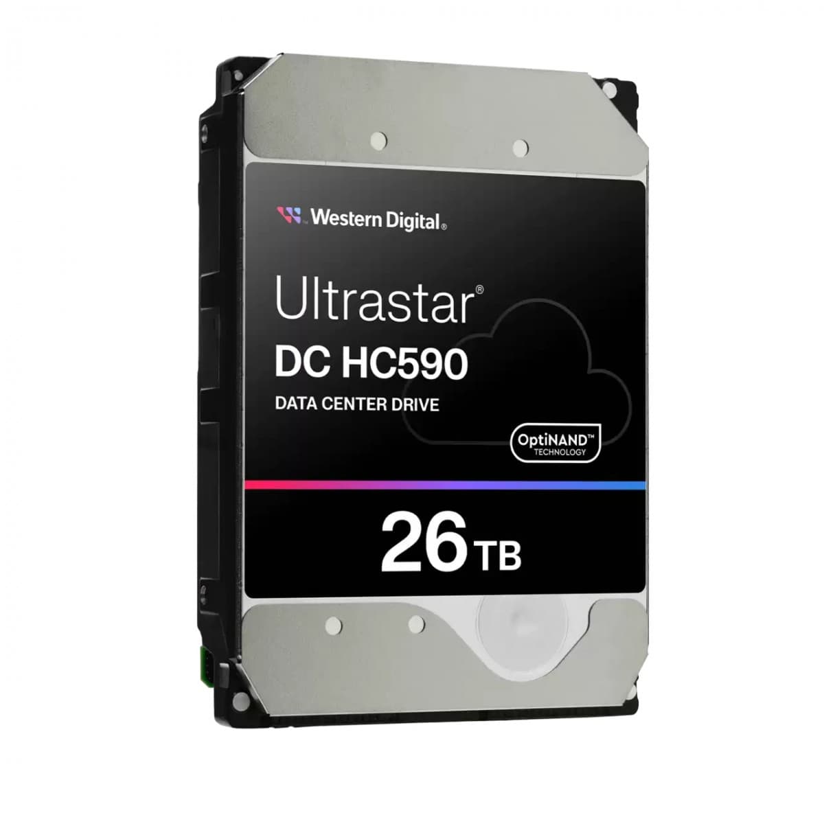 WD Ultrastar DC HC590 - Disco rígido - Centro de Dados - encriptado - 26 TB - interna - 3.5" - SAS 12Gb/s - 7200 rpm - buffer: 512 MB - Self-Encrypting Drive (SED) — miniatura 3