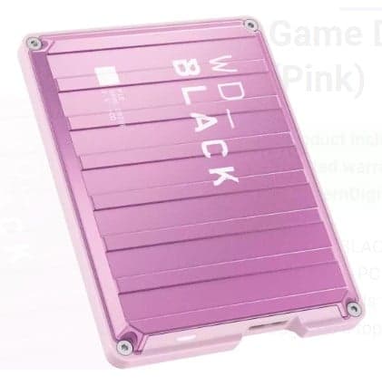 WD_BLACK P10 Game Drive WDBA2W0020BPK - Disco rígido - 2 TB - externa (portátil) - 2.5" - USB 3.2 Gen 1 - rosa — miniatura 1