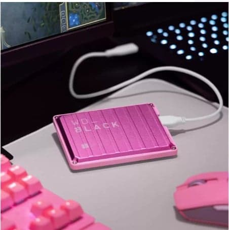 WD_BLACK P10 Game Drive WDBA2W0020BPK - Disco rígido - 2 TB - externa (portátil) - 2.5" - USB 3.2 Gen 1 - rosa — miniatura 4
