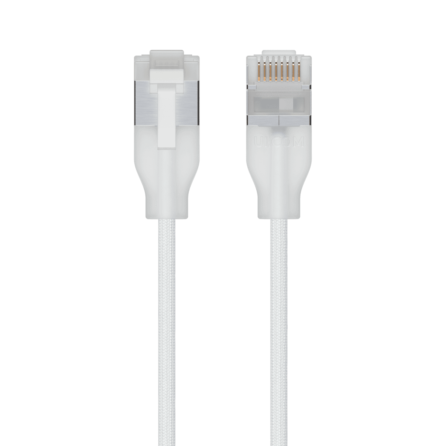 Ubiquiti UniFi - Cabo patch - RJ-45 (M) para RJ-45 (M) - 3 mm - blindado - CAT 6a - inicializado, interior - branco, miniatura 1