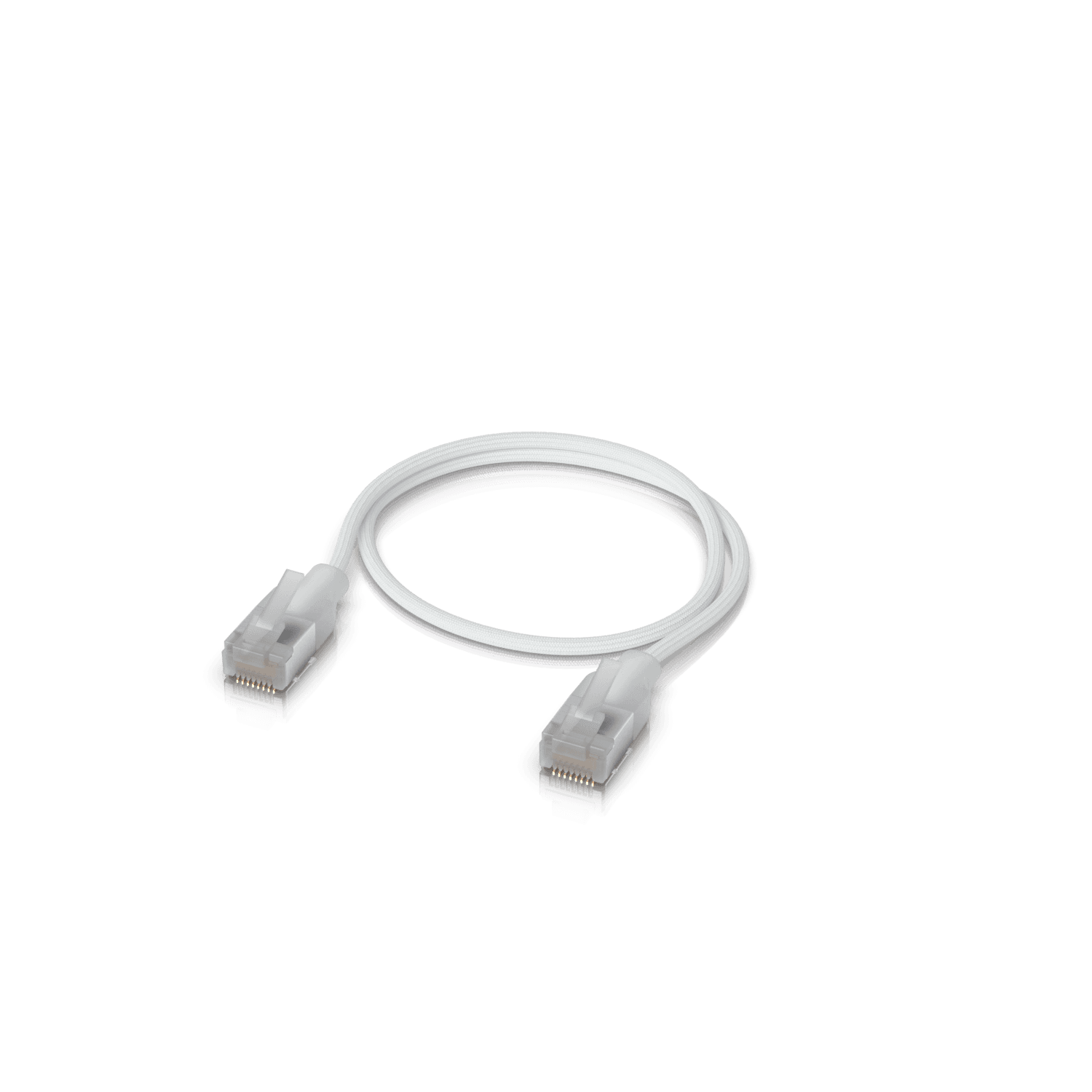 Ubiquiti UniFi - Cabo patch - RJ-45 (M) para RJ-45 (M) - 3 mm - blindado - CAT 6a - inicializado, interior - branco, miniatura 3