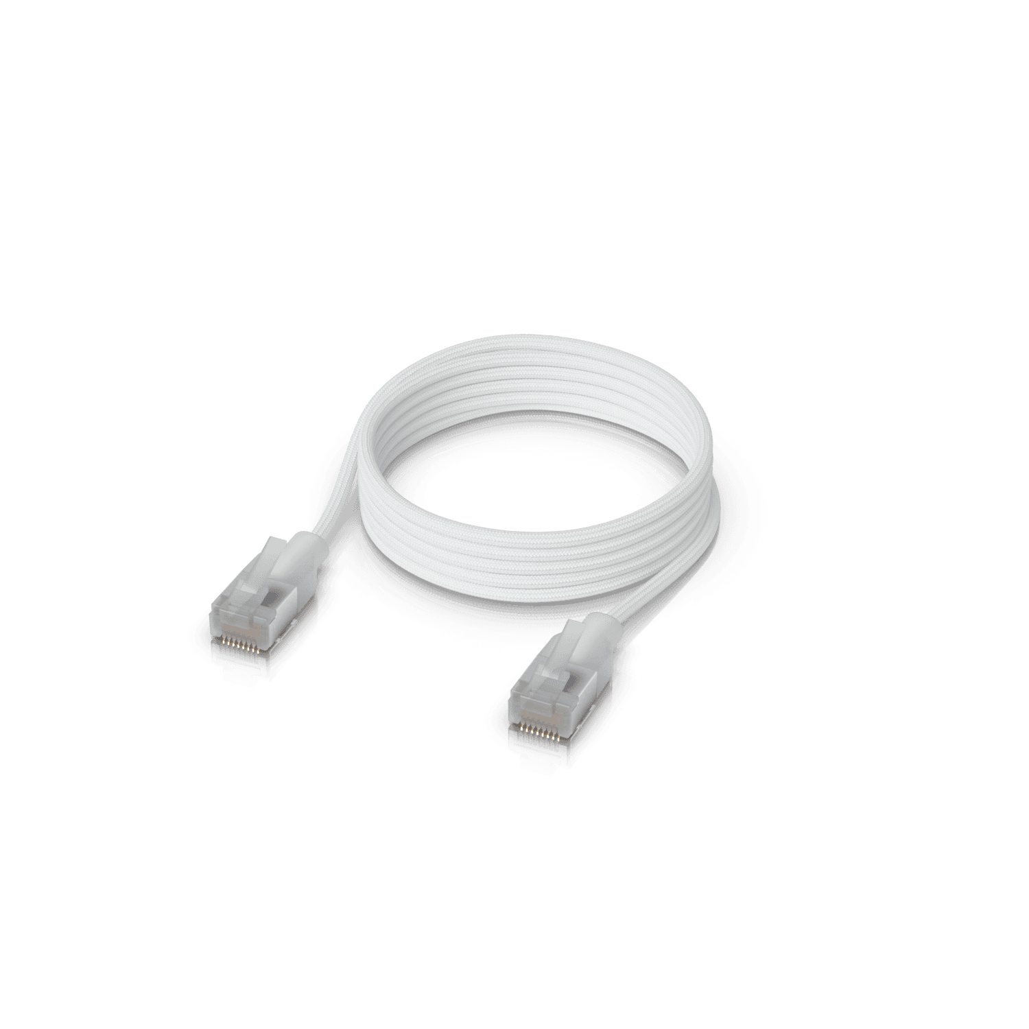 Ubiquiti UniFi - Cabo patch - RJ-45 (M) para RJ-45 (M) - 3 mm - blindado - CAT 6a - inicializado, interior - branco, miniatura 4