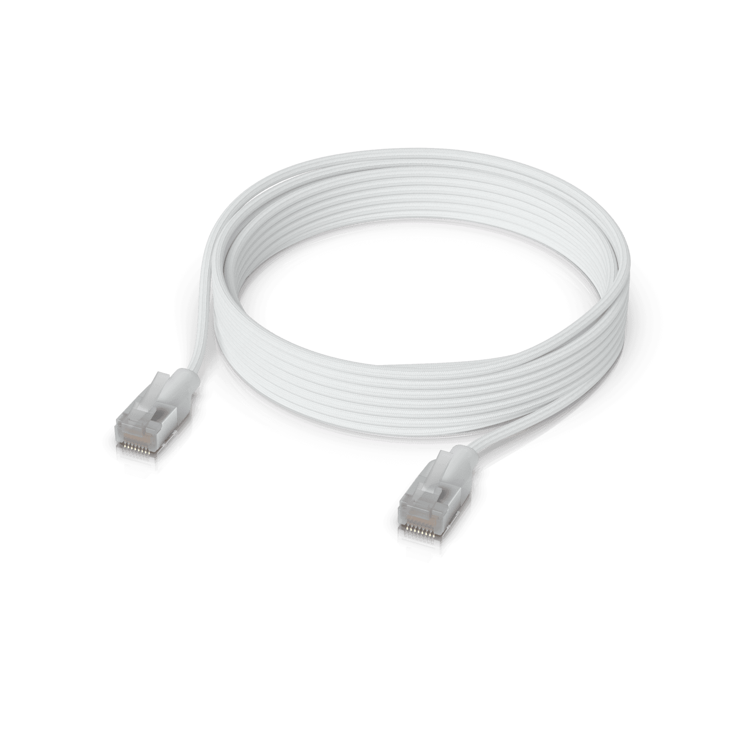 Ubiquiti UniFi - Cabo patch - RJ-45 (M) para RJ-45 (M) - 3 mm - blindado - CAT 6a - inicializado, interior - branco, miniatura 6
