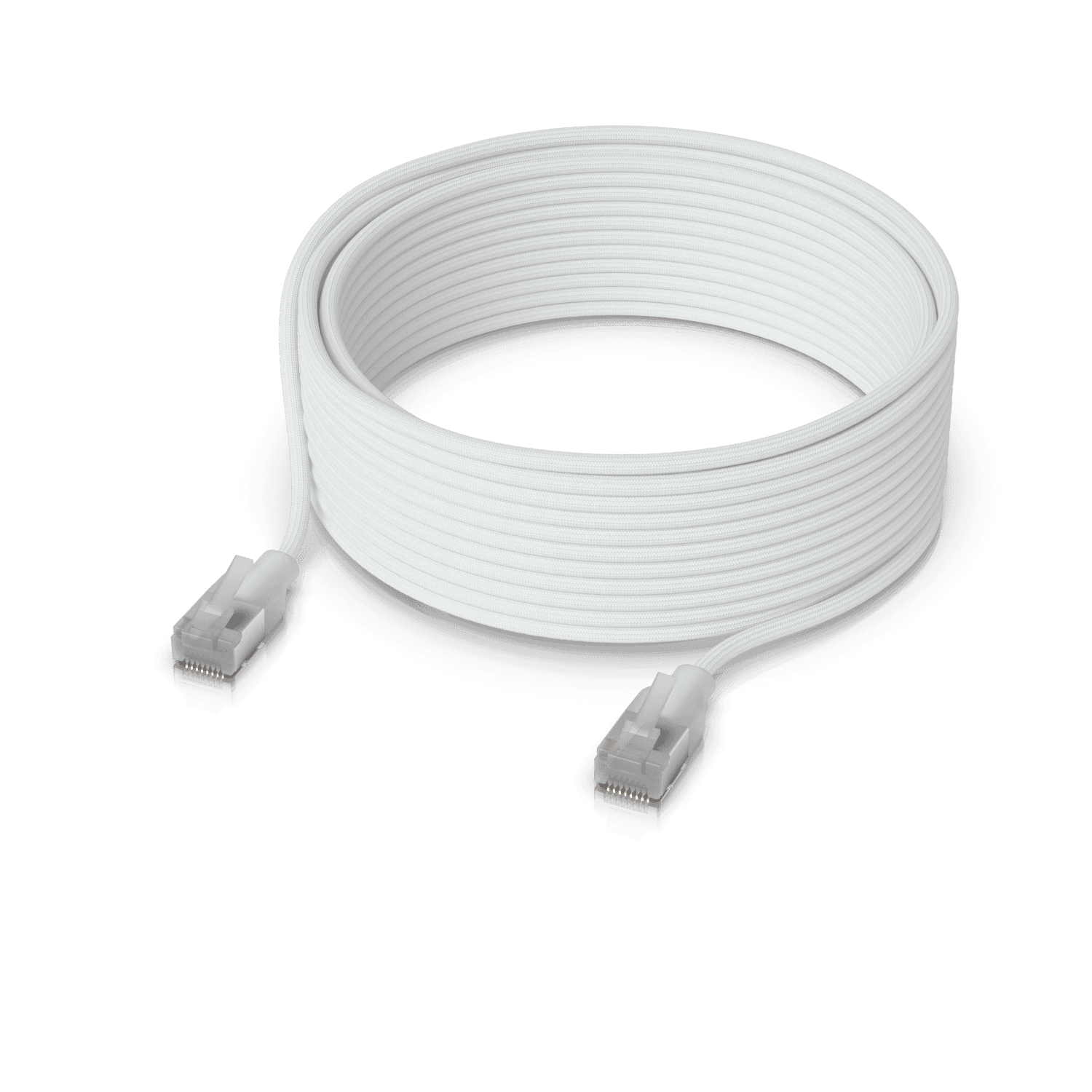 Ubiquiti UniFi - Cabo patch - RJ-45 (M) para RJ-45 (M) - 3 mm - blindado - CAT 6a - inicializado, interior - branco, miniatura 8
