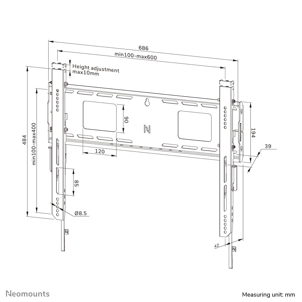 Neomounts WL30-750BL16, miniatura 19