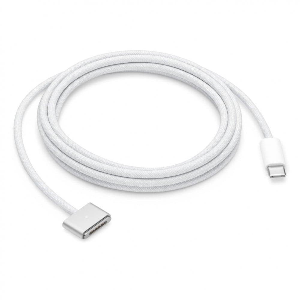 Apple - Cabo de alimentação - USB-C (M) para MagSafe 3 (M) magnético - 2 m - prata — miniatura 1
