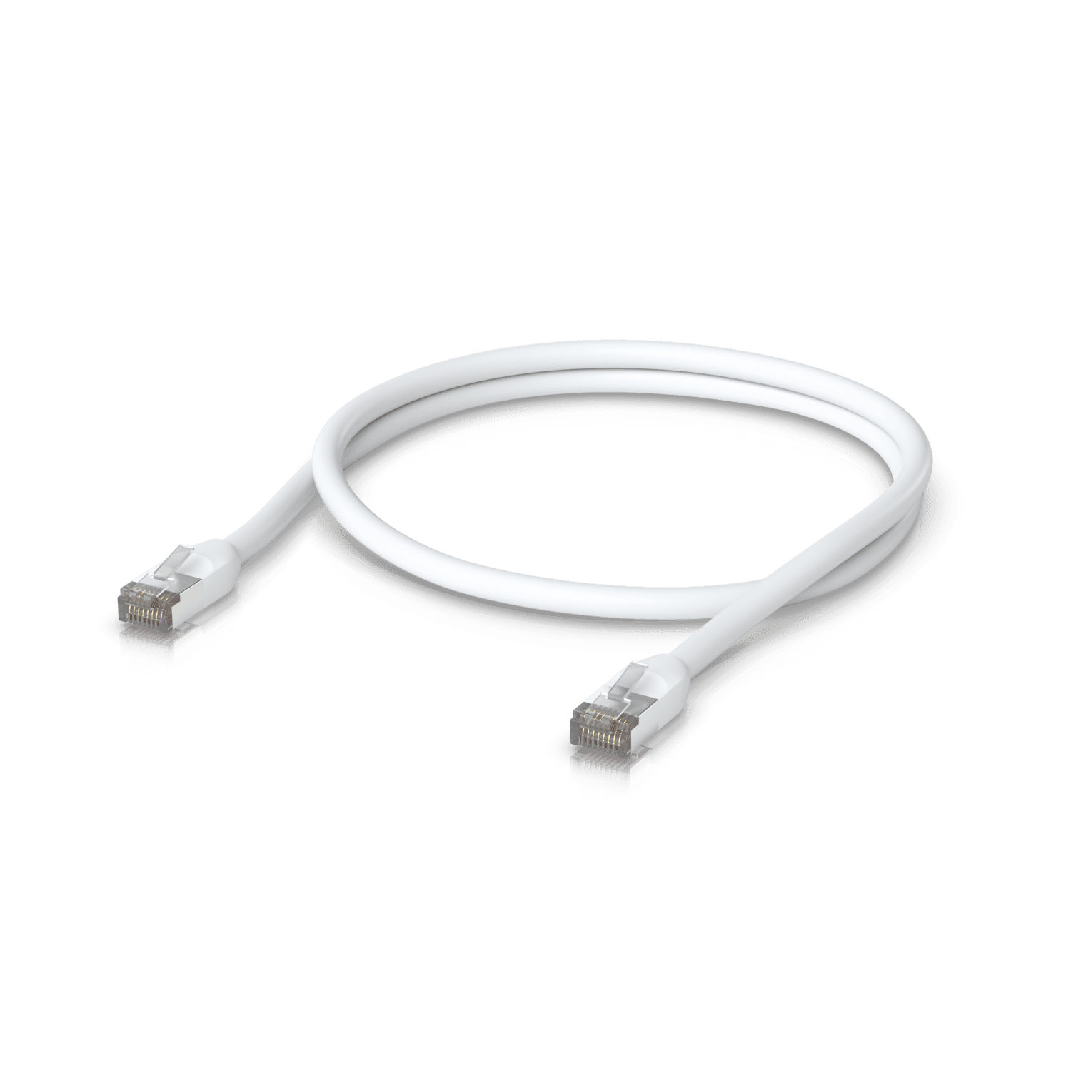 Ubiquiti UniFi - Cabo patch - RJ-45 (M) para RJ-45 (M) - 5 m - 3.5 mm - blindado - CAT 6a - inicializado, exterior, robusto - branco, miniatura 4