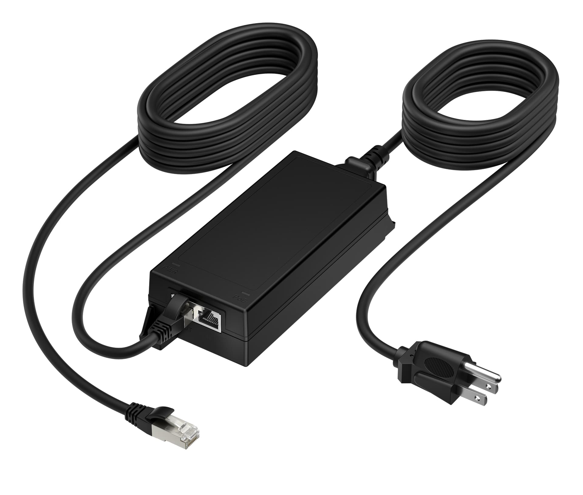 HP Poly PoE++ 65W 2.5G Adapter with 3.66m CAT6A Cable and Power Cord — miniatura 2