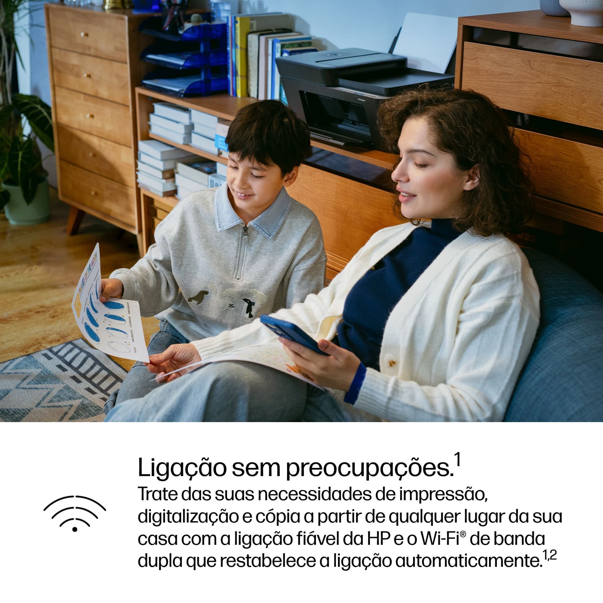 HP DeskJet 4320 Sem fios All-in-One Cor Impressora, Instant Ink. — miniatura 13