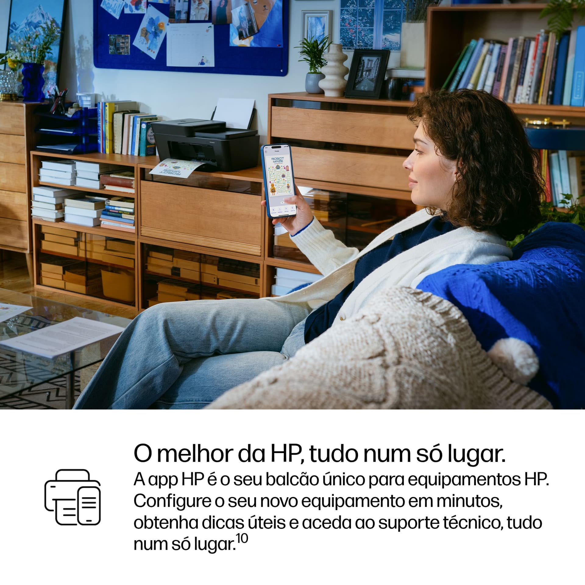 HP DeskJet 4320 Sem fios All-in-One Cor Impressora, Instant Ink. — miniatura 16