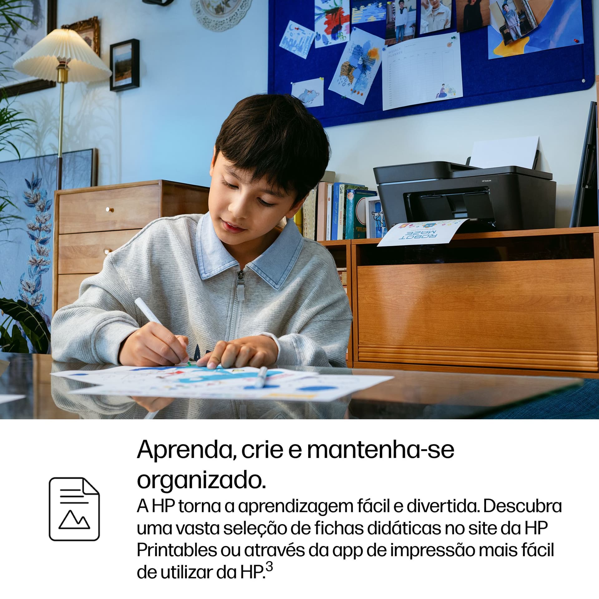 HP DeskJet 4320 Sem fios All-in-One Cor Impressora, Instant Ink. — miniatura 17