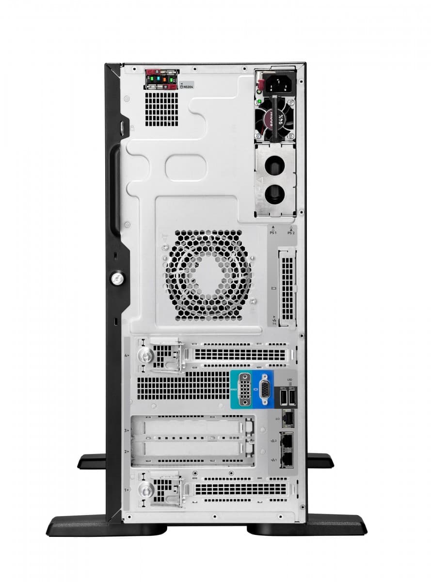 HPE ProLiant ML110 Gen11 - Servidor - torre 4.5U - 1 via - 1 x Xeon Bronze 3508U / até 2.2 GHz - RAM 32 GB - SATA/NVMe - hot-swap (permuta) 2.5" compartimento(s) - SSD 2 x 480 GB - Gigabit Ethernet - monitor: nenhum — miniatura 6