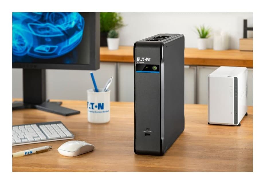 Eaton 3P Ellipse 1700 USB DIN/IT - UPS - AC 220-240 V - 1040 watt - 1700 VA - USB - conectores de saída: 8 — miniatura 8