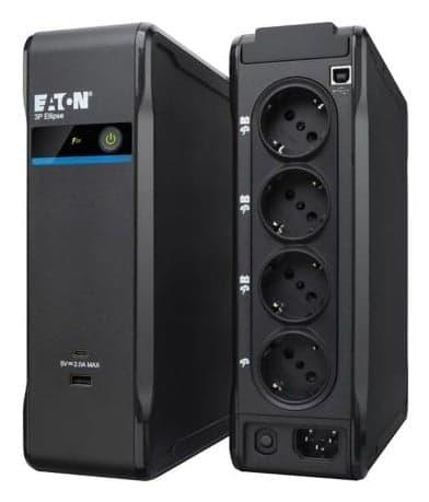 Eaton 3P Ellipse 700 USB DIN/IT - UPS - AC 220-240 V - 420 watt - 700 VA - USB - conectores de saída: 4 — miniatura 4