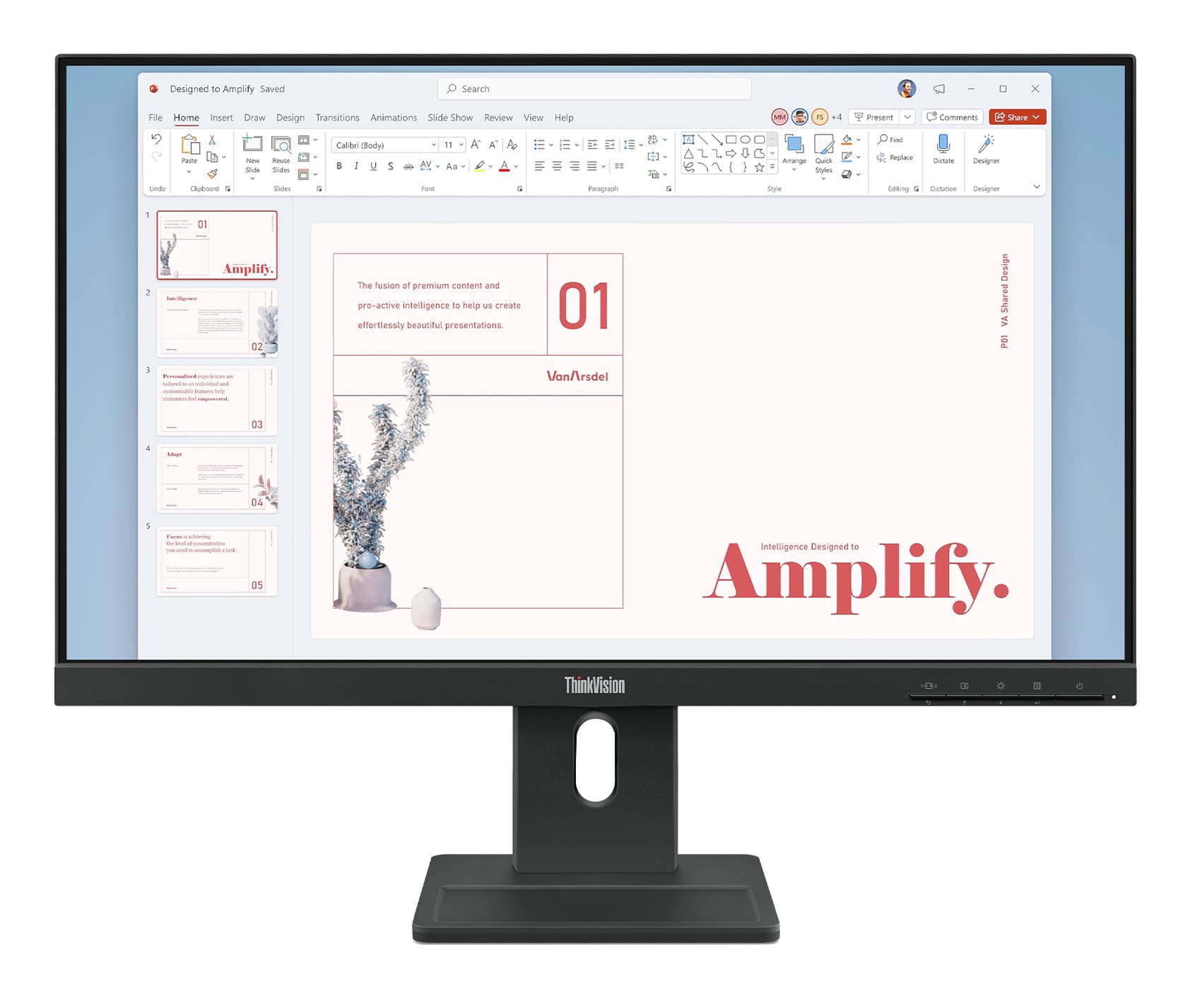 Lenovo ThinkVision E24-40 Monitor — miniatura 1