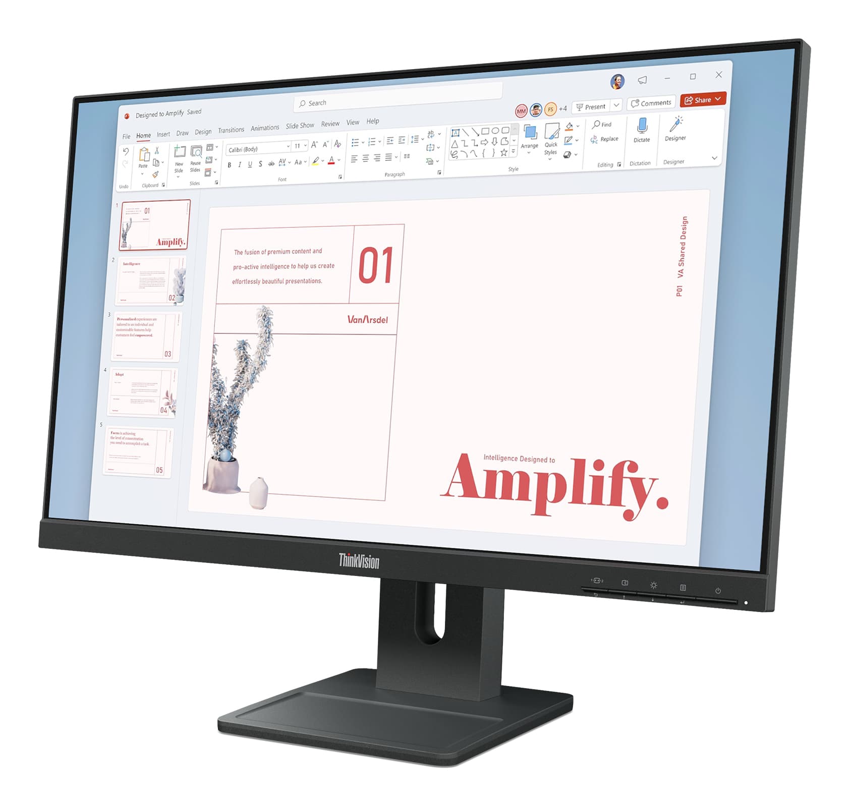 Lenovo ThinkVision E24-40 Monitor — miniatura 2