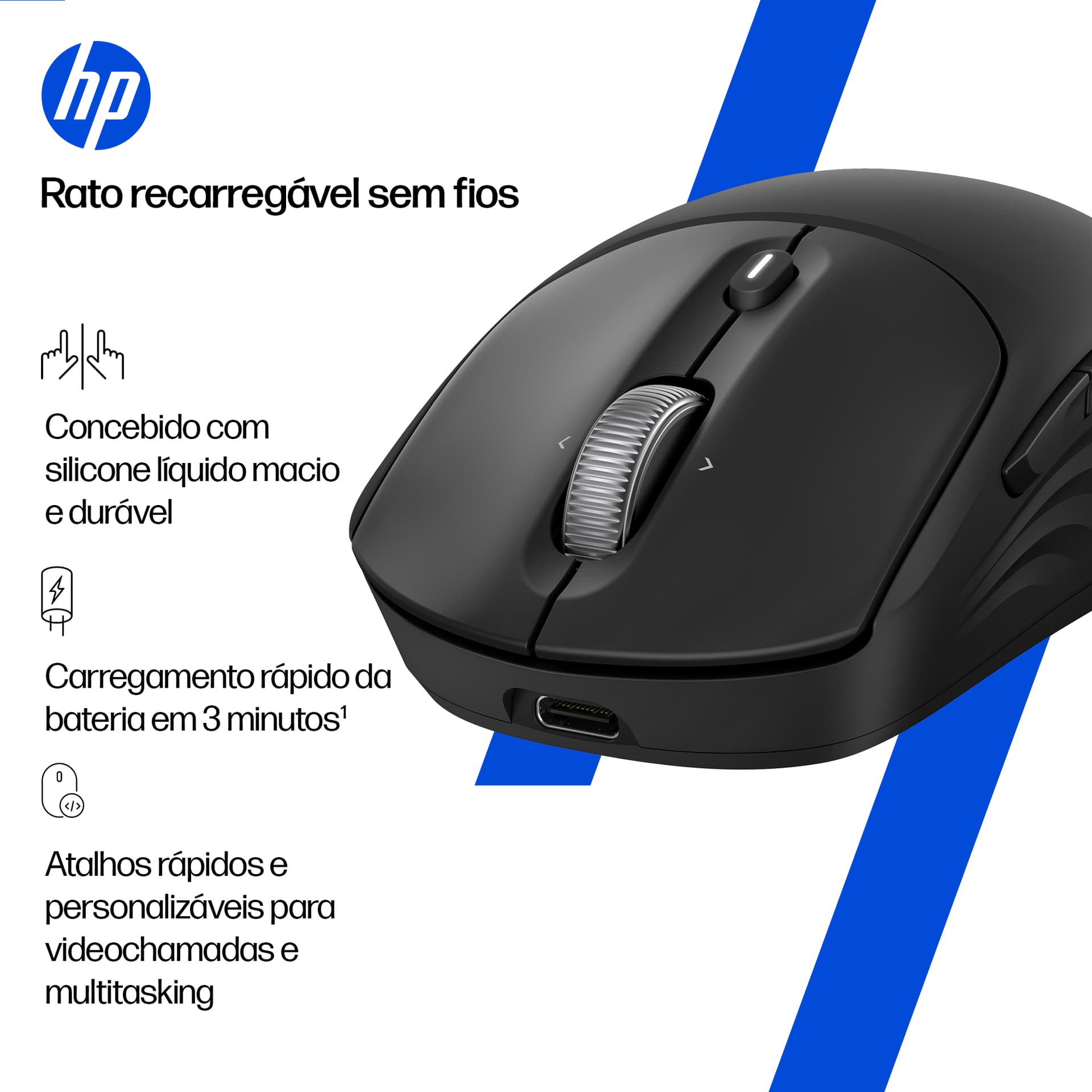 HP Rato recarregável sem fios 705 — miniatura 8