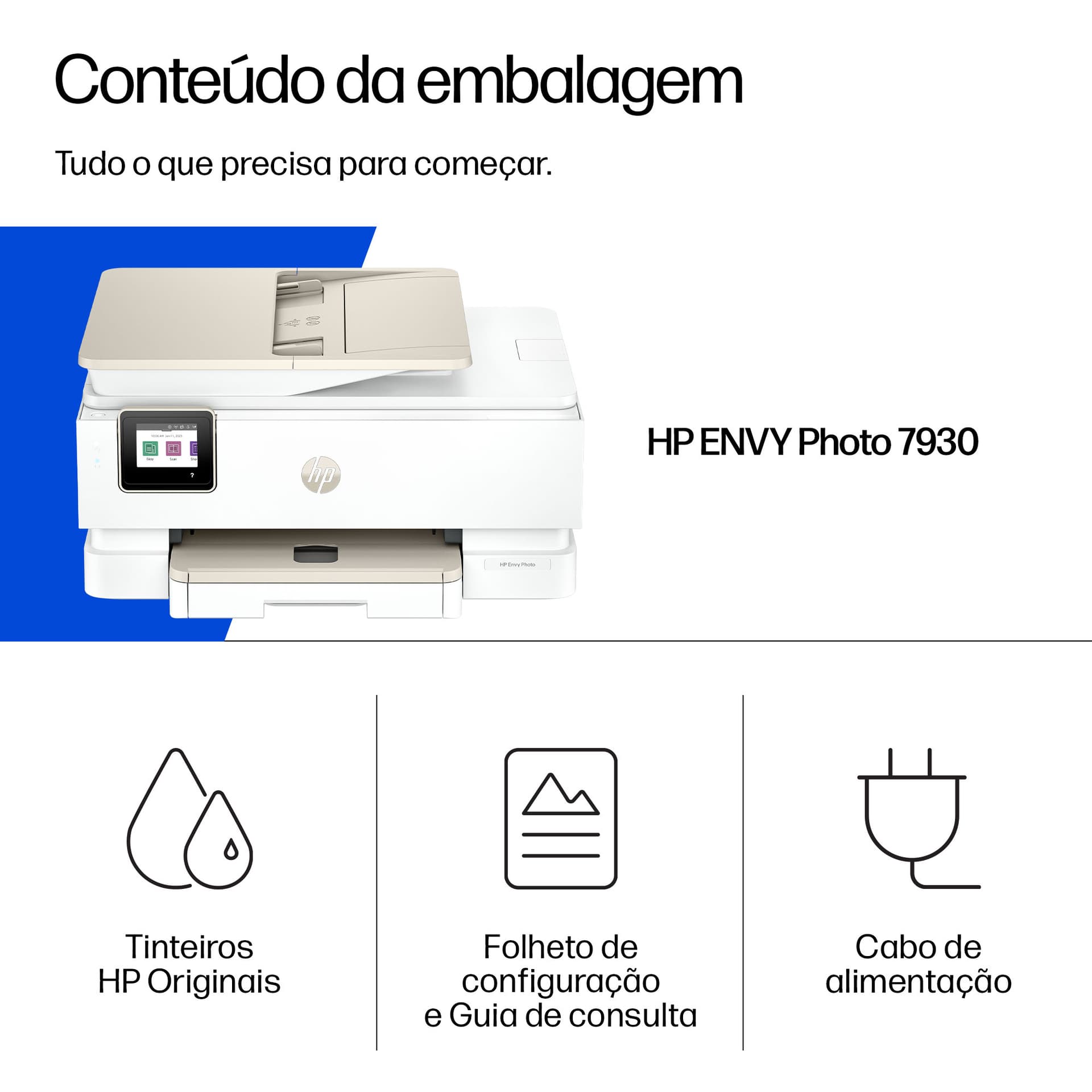 HP ENVY Photo Envy 7930 All-in-One Cor Impressora, miniatura 4