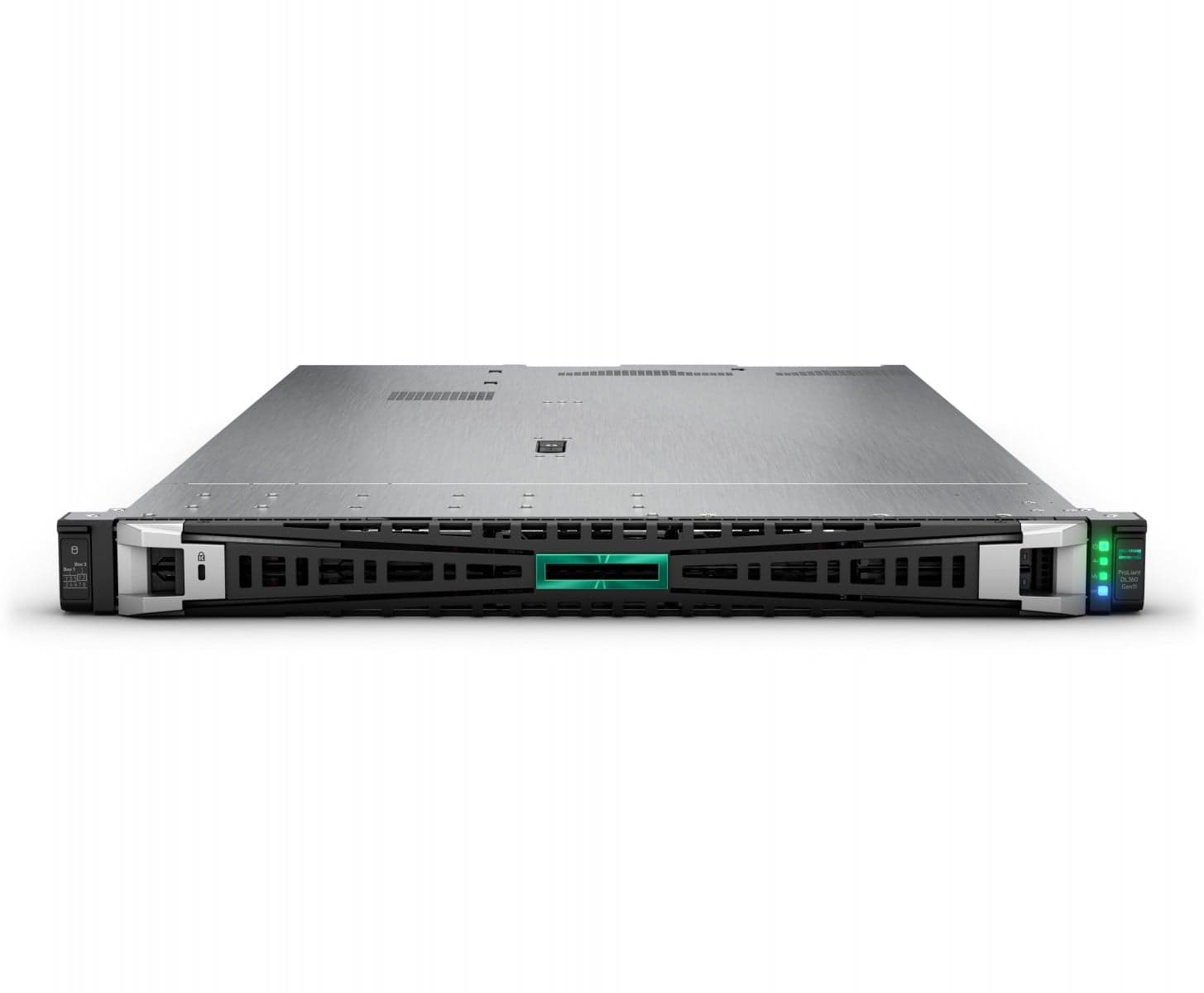 HPE ProLiant DL360 Gen11 - Servidor - montável em bastidor 1U - 2-way - 1 x Xeon Silver 4509Y / até 4.1 GHz - RAM 64 GB - SATA/SAS/NVMe - hot-swap (permuta) 2.5" compartimento(s) - SSD 2 x 480 GB - Gigabit Ethernet - sem SO - monitor: nenhum — miniatura 1