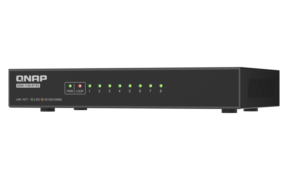 QNAP QSW-1108-8T-R2 — miniatura 1