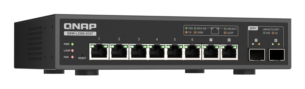 QNAP QSW-L3208-2C6T — miniatura 4
