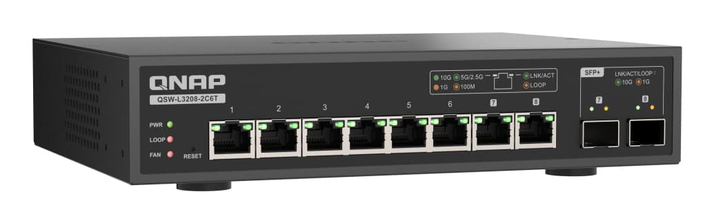 QNAP QSW-L3208-2C6T — miniatura 8