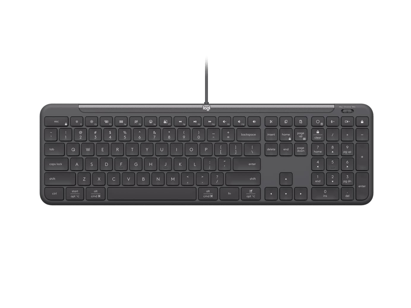 Logitech Signature Slim Wired K620 For Business — miniatura 1