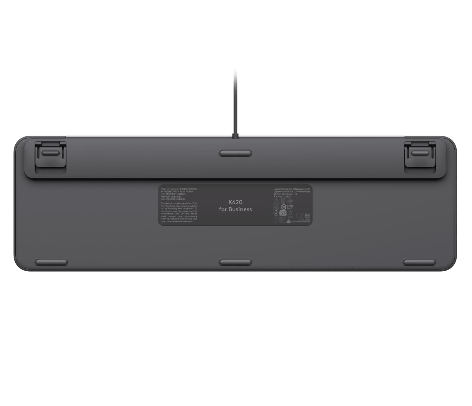 Logitech Signature Slim Wired K620 For Business — miniatura 6