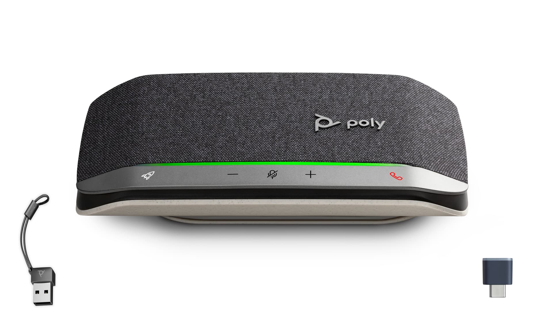 HP Poly Sync 20+ Speakerphone USB-C/A Adapter — miniatura 1